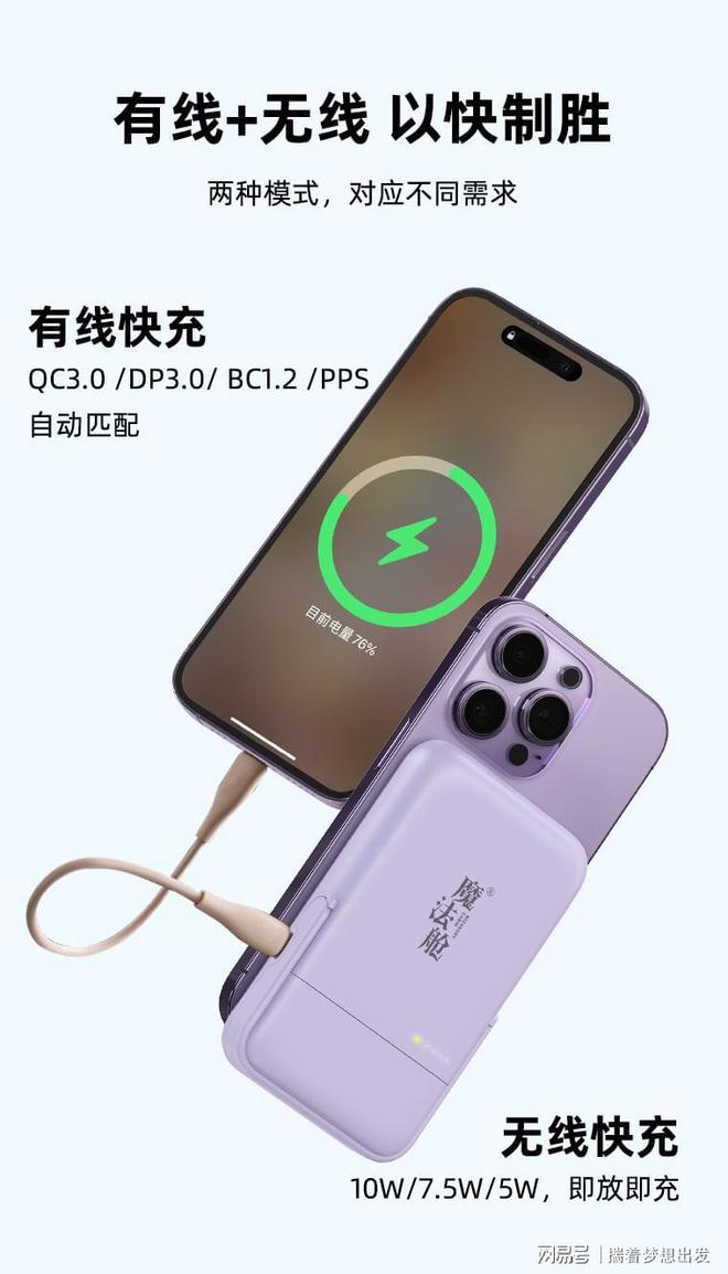 舱！耳机无线充支架移动电源四合一轻松出门米乐体育M6直播平台出行带一个我的魔法(图2)
